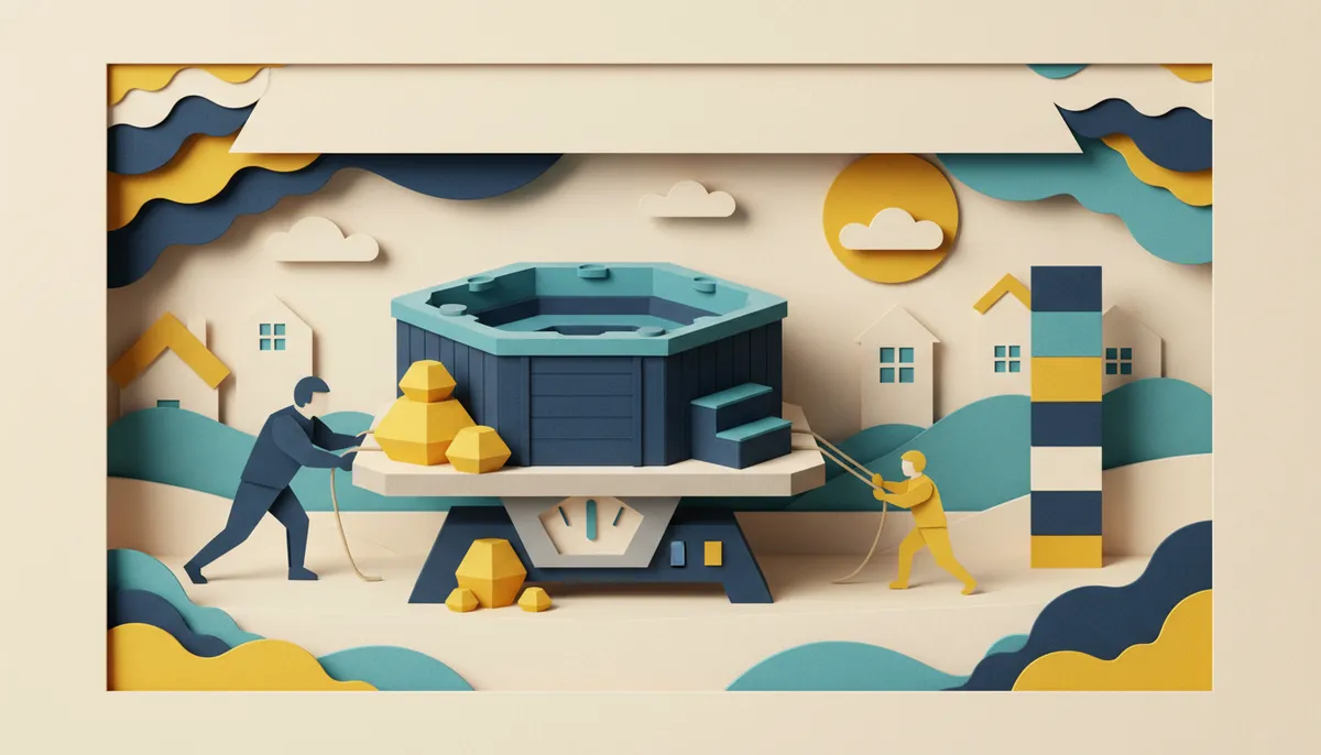 moving hot tubs