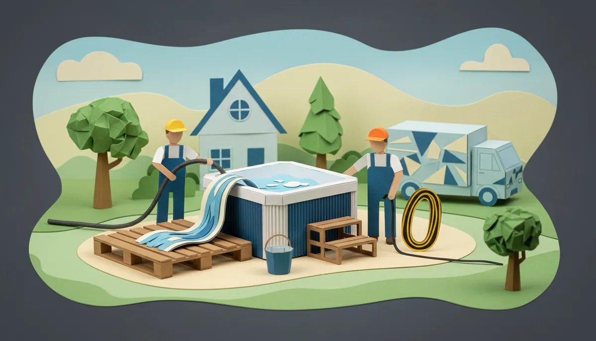 moving hot tubs