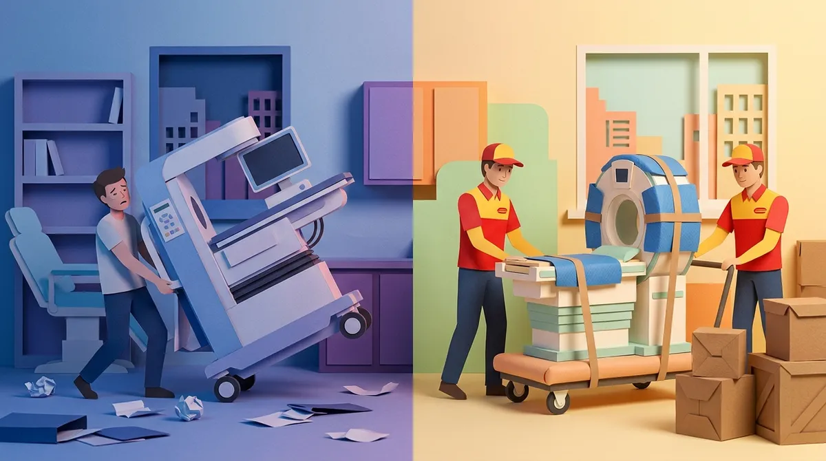 DIY vs. Pro Medical Equipment Moving: Which Wins?