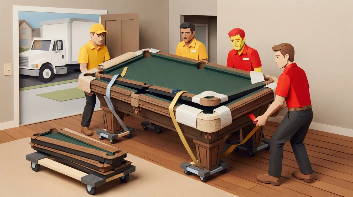 Why Is Pool Table Moving Lakeland So Tricky?