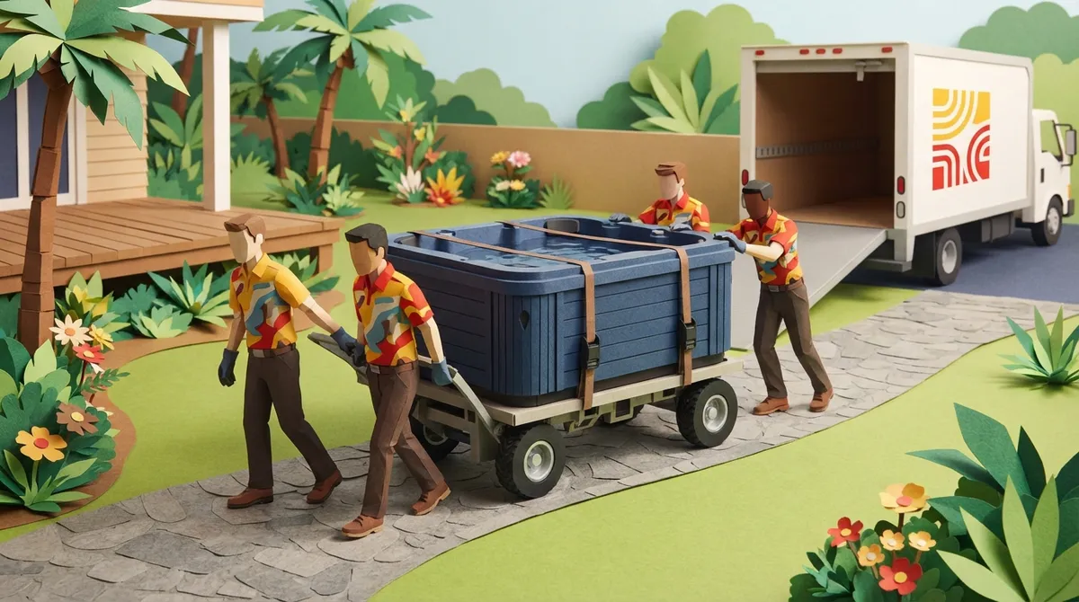 How to Move a Hot Tub in Lakeland Without Damage hot tub moving lakeland florida