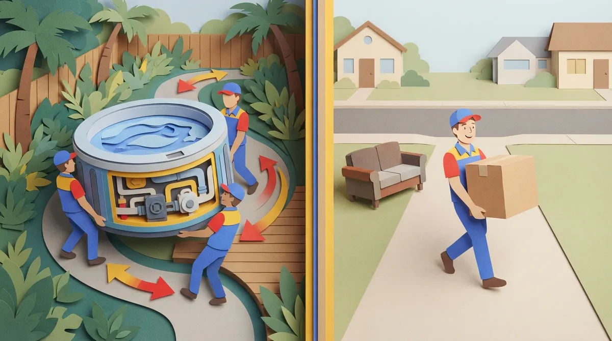 How to Move a Hot Tub in Lakeland Without Damage hot tub moving lakeland florida