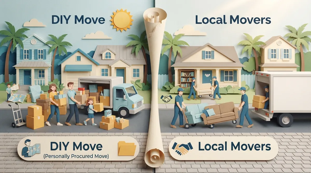 PCS DIY vs. Local Movers: Military Moves in Lakeland military moving lakeland florida