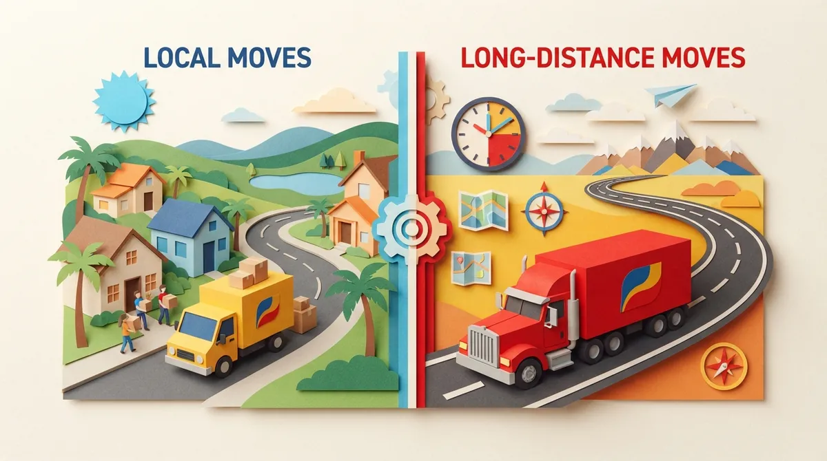 Local Movers vs. Long-Distance: What Lakeland Costs? cost of moving lakeland