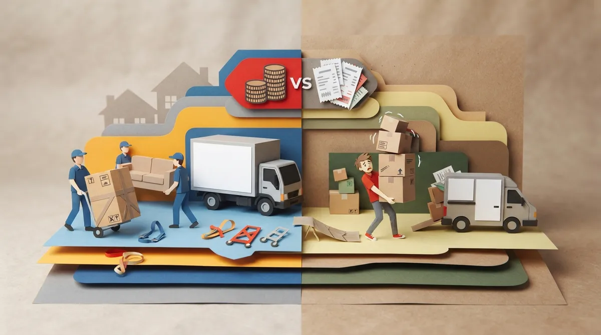 professional movers vs diy moving