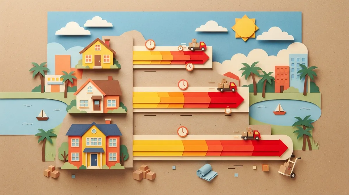 how long does moving take lakeland