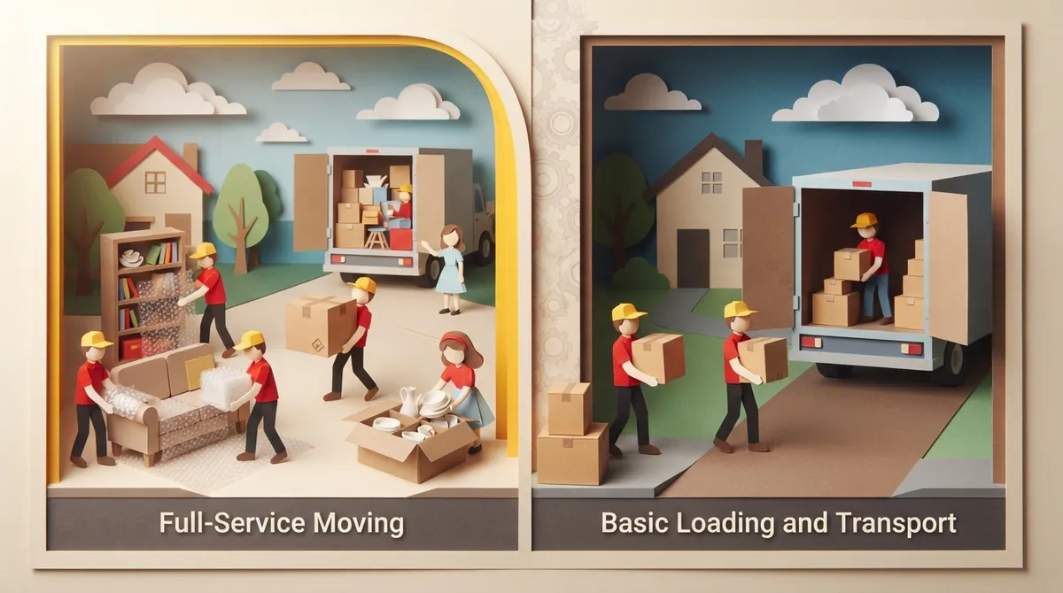 what is included in moving service