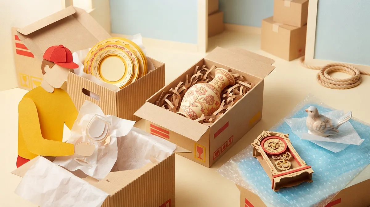 How Do You Keep Fragile Items Safe When Moving? fragile items moving lakeland