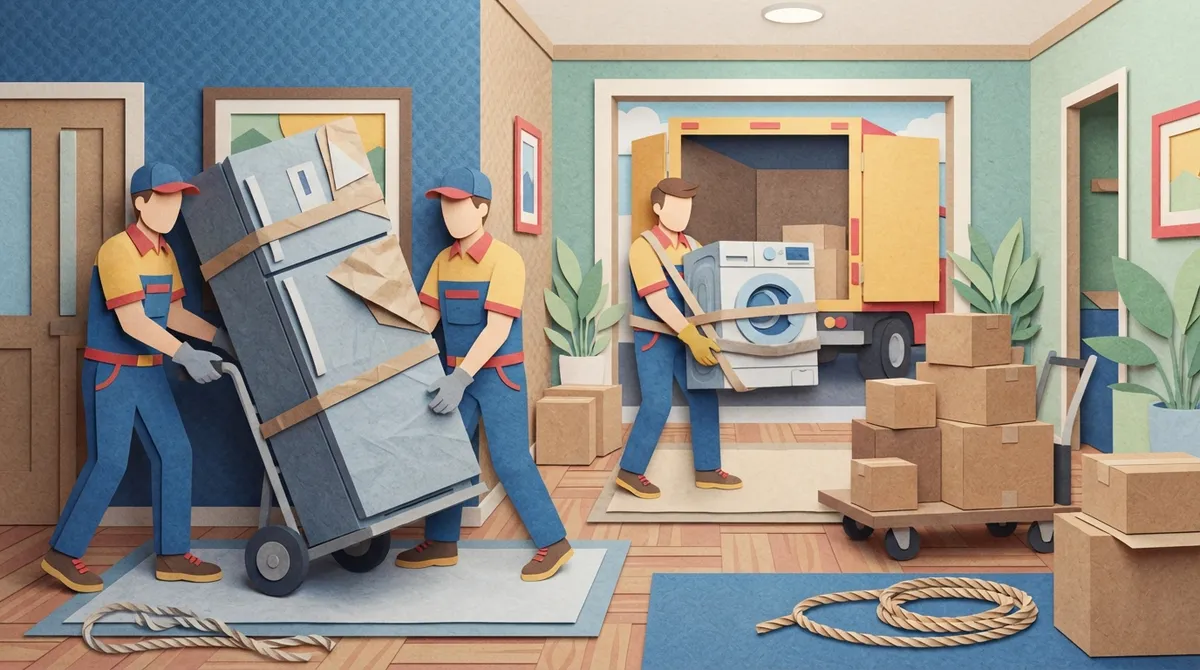 How to Move Appliances Safely Without Costly Damage appliance moving lakeland