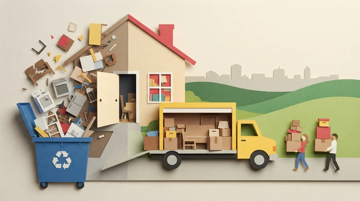 How to Combine Junk Removal and Moving in Lakeland