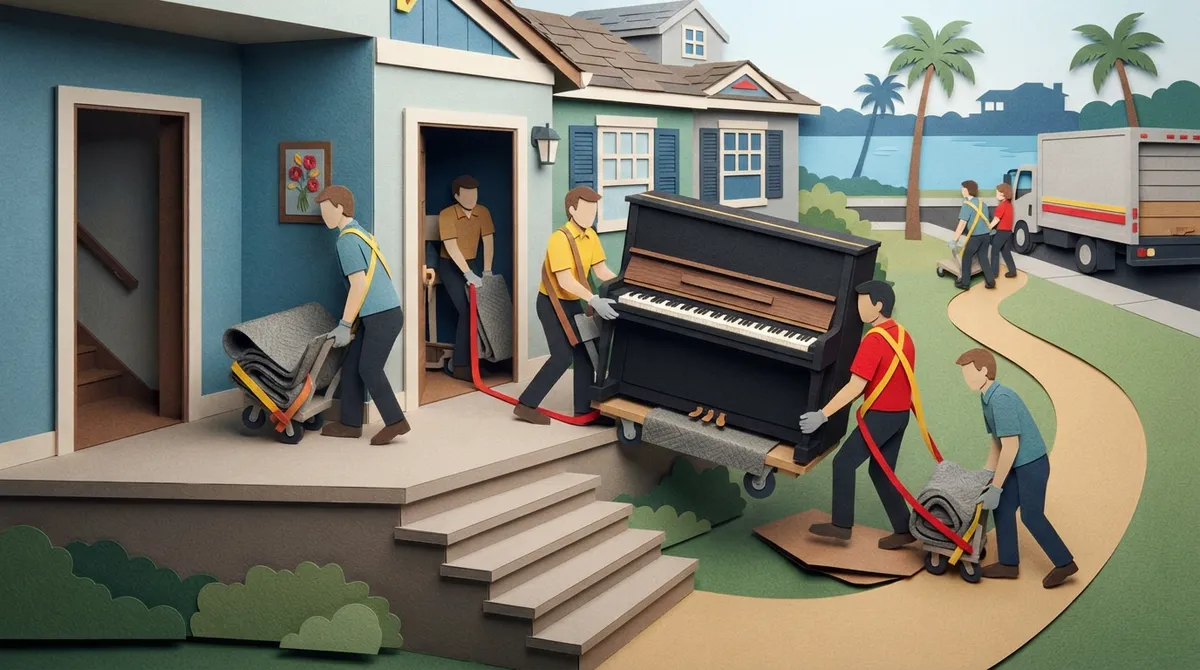 piano moving lakeland