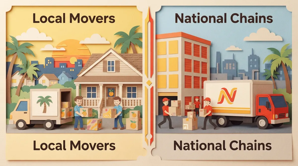 Central Florida Movers: Local Pros vs. National Chains? central florida movers