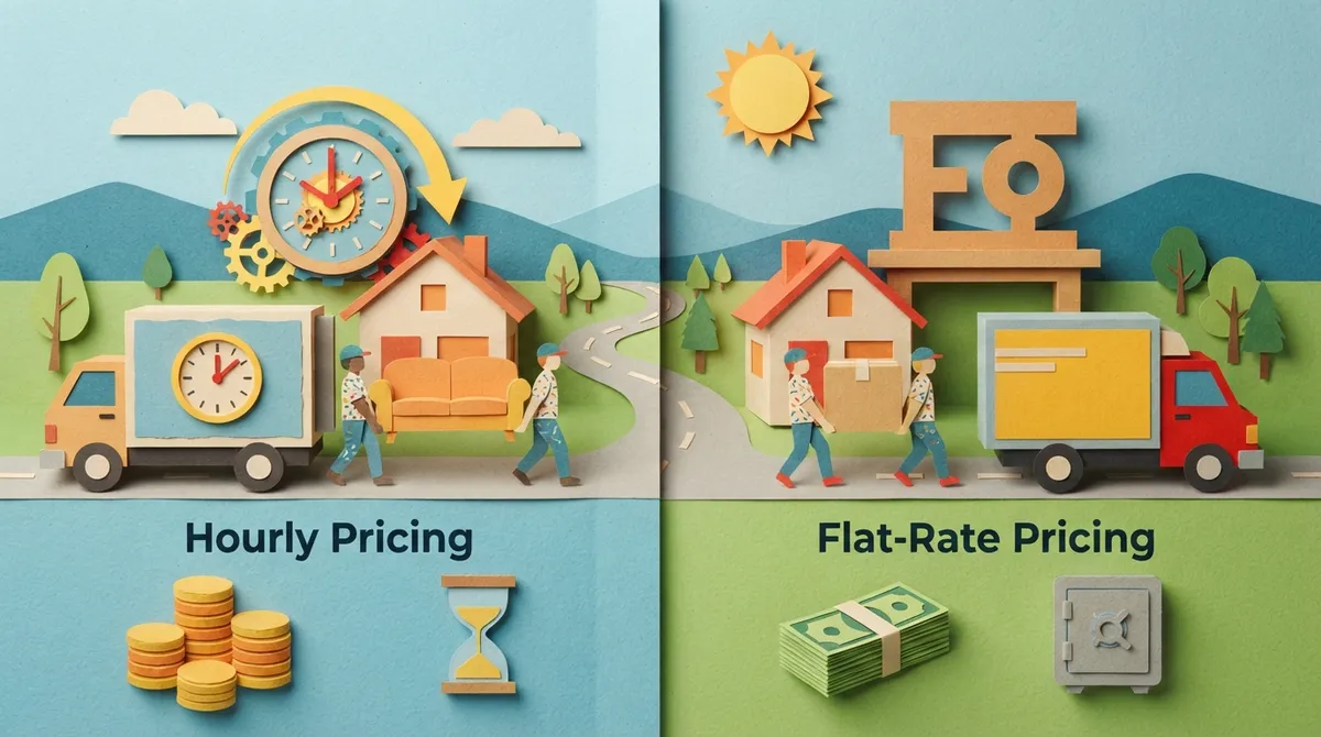 Hourly vs. Flat-Rate Moving Company Pricing: Which Wins? moving company pricing