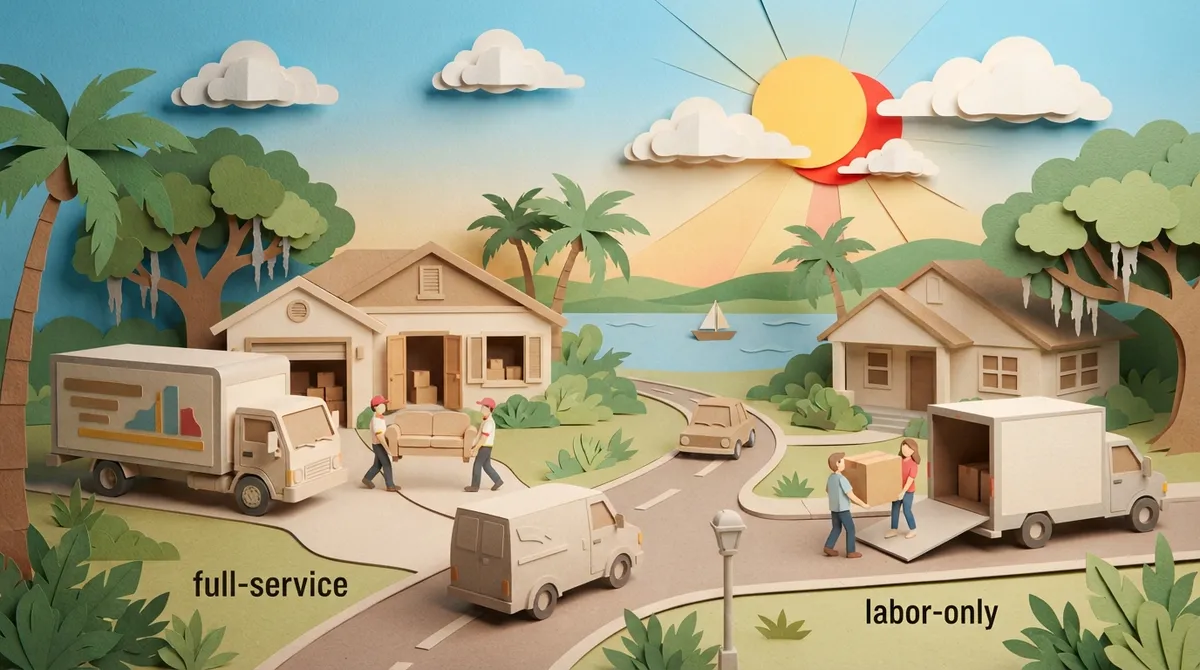 Full-Service vs. Labor-Only Moving Help in Winter Haven: Which Fits? moving assistance winter haven fl
