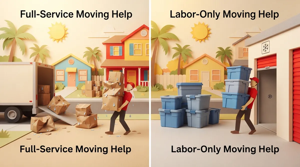 Full-Service vs. Labor-Only Moving Help in Winter Haven: Which Fits?