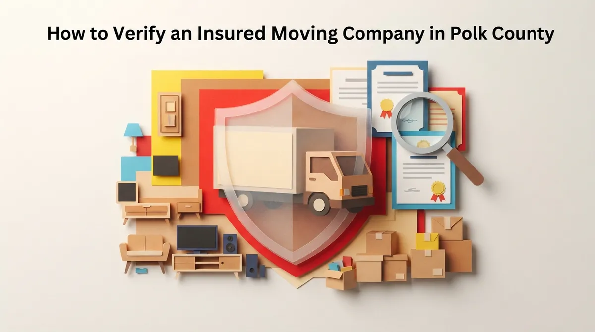 How to Verify an Insured Moving Company in Polk County