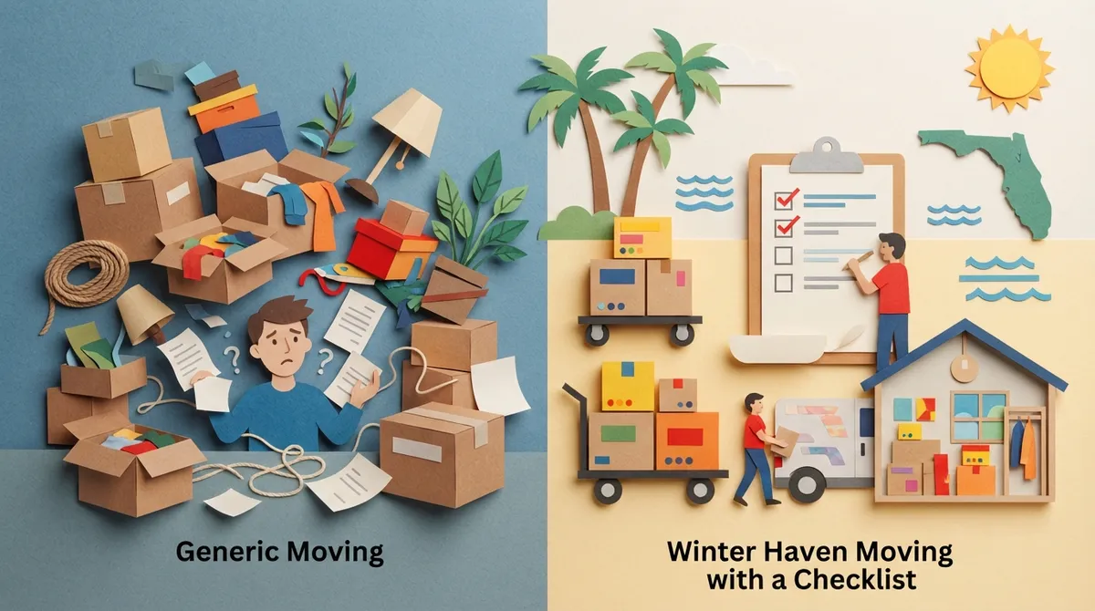 moving checklist winter haven fl