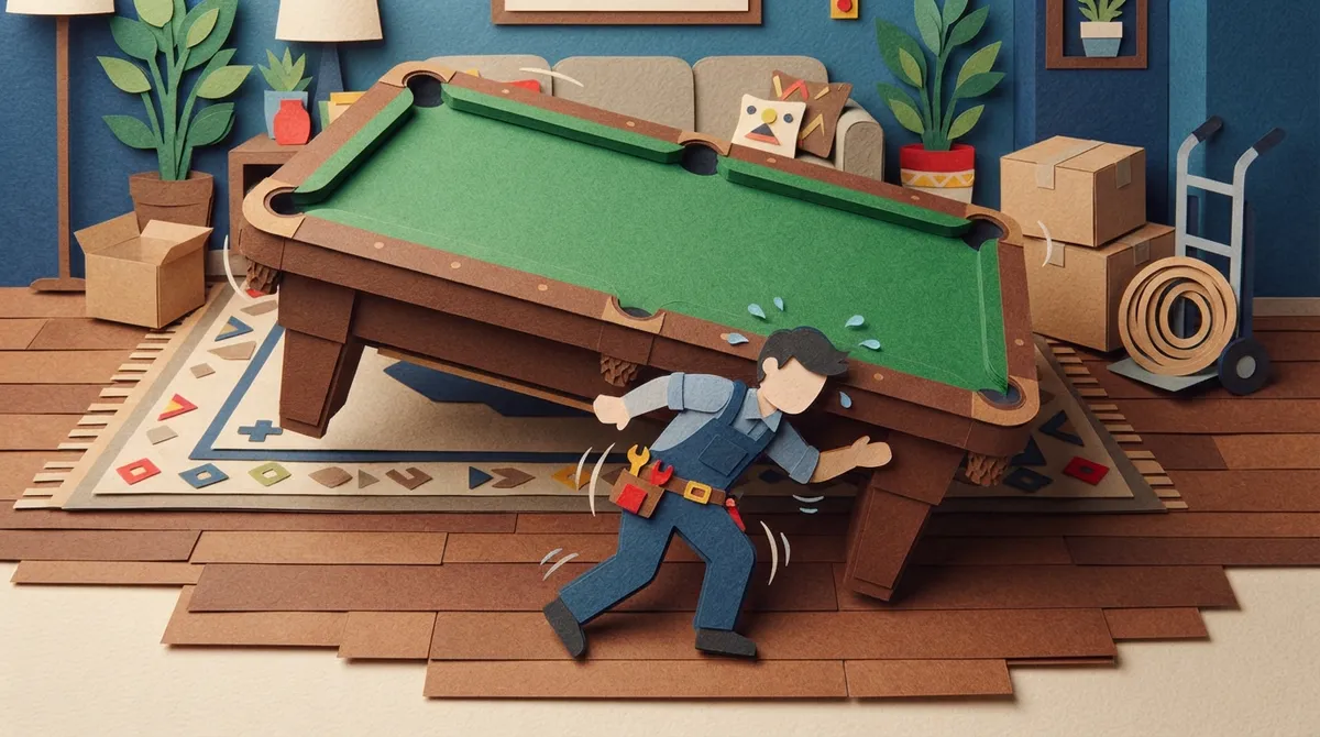 pool table movers near me