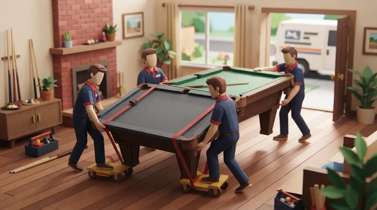 billiard table movers