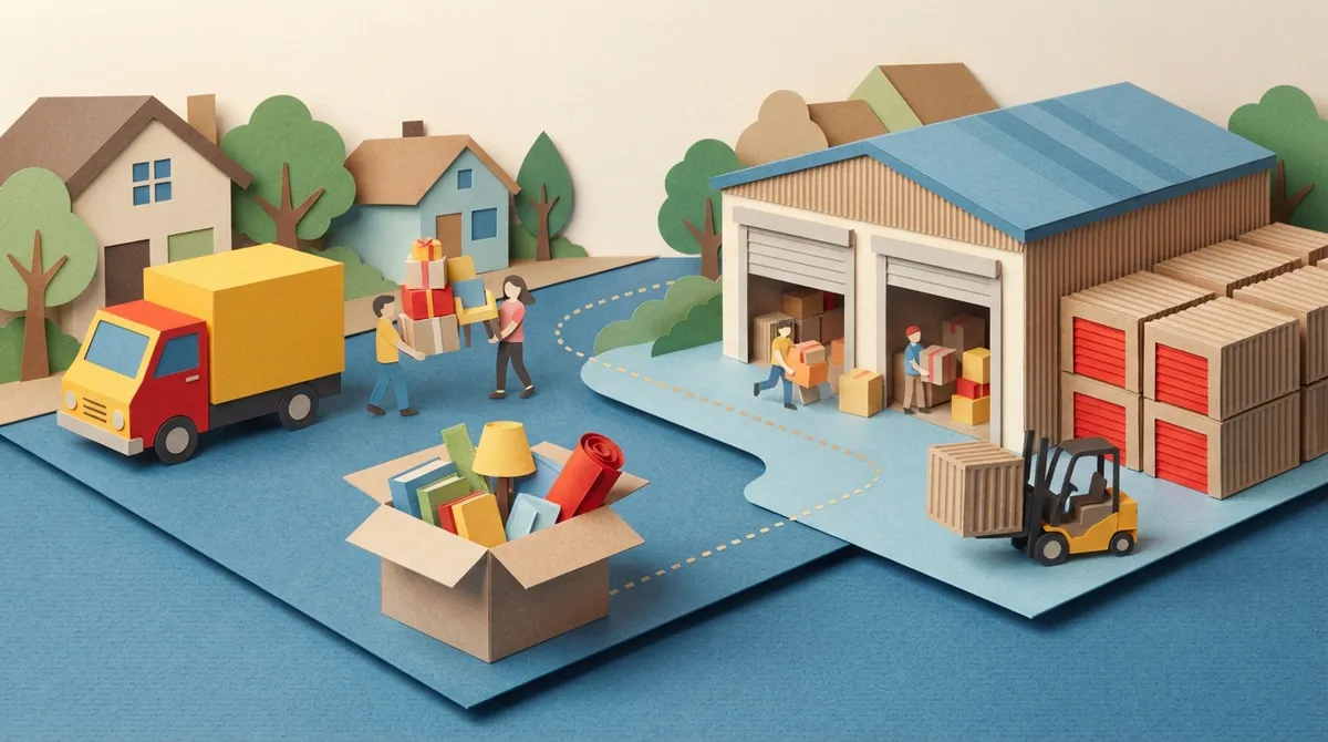 moving company with storage