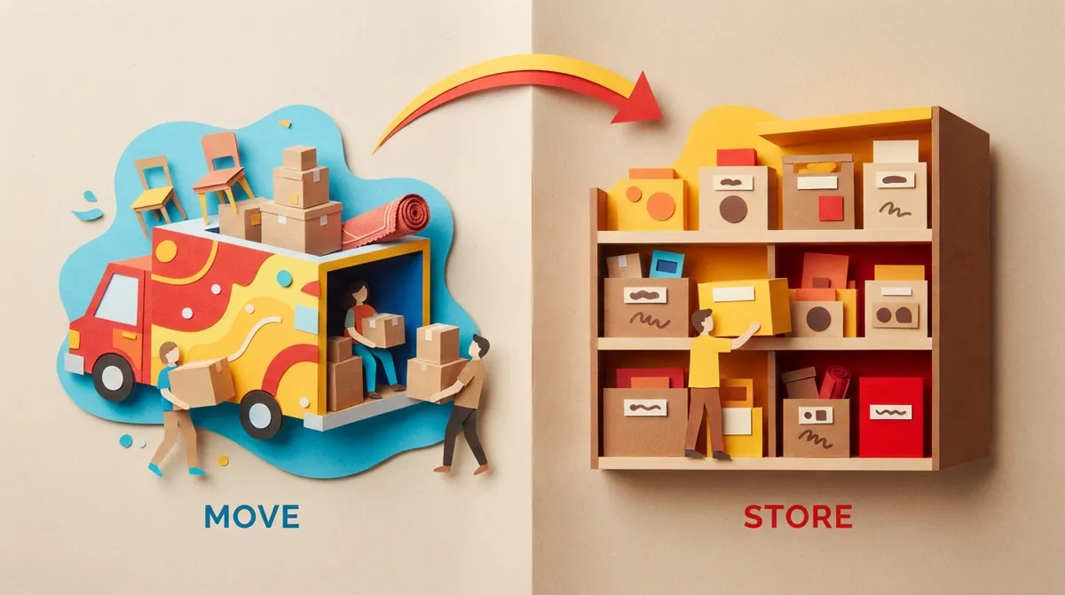 moving company with storage